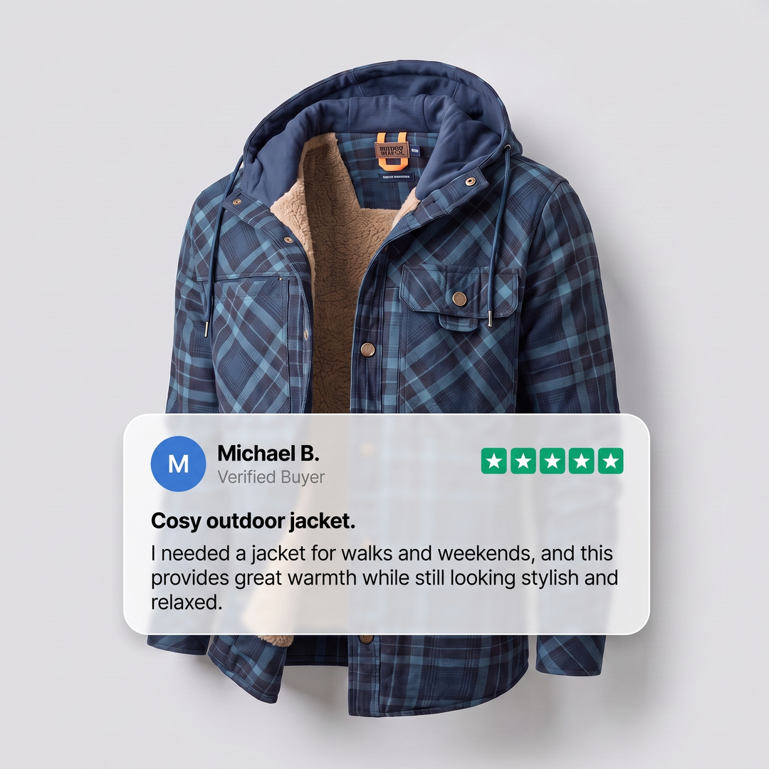 GRANTHAM HEAVY-LINED HOODED JACKET