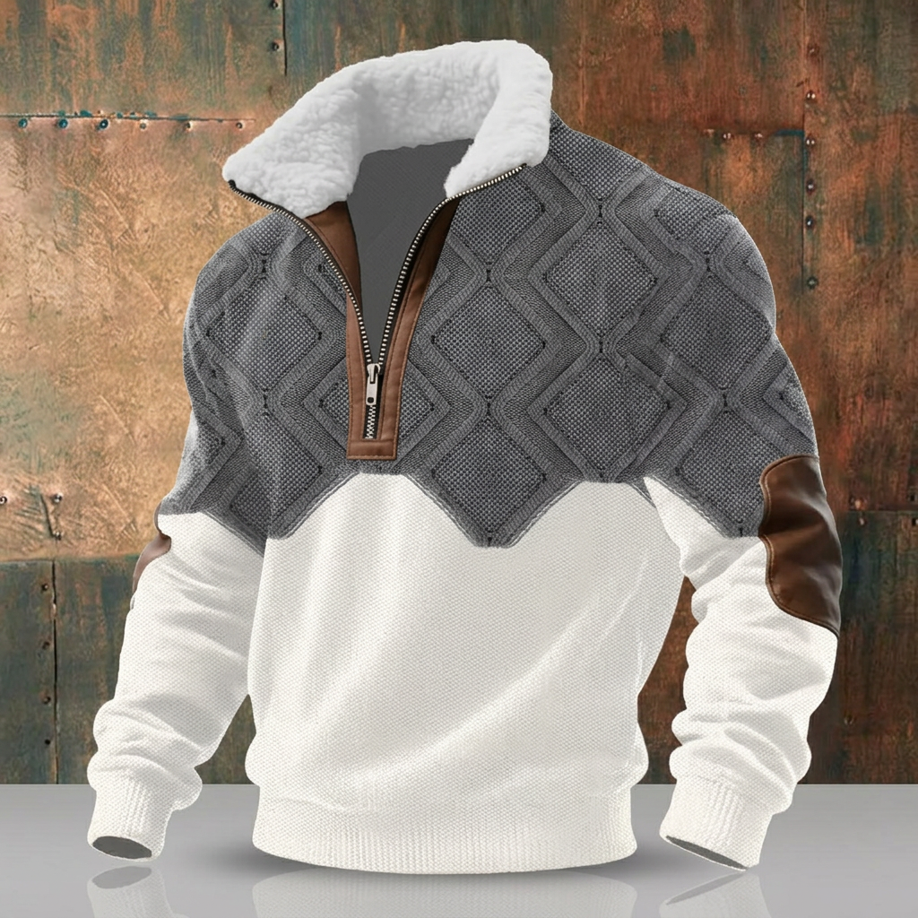 ASHFORD HERITAGE HIGH NECK SWEATER