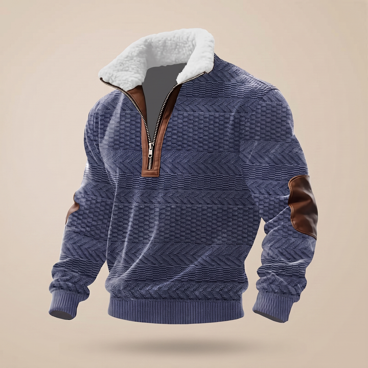 ASHFORD HERITAGE HIGH NECK SWEATER