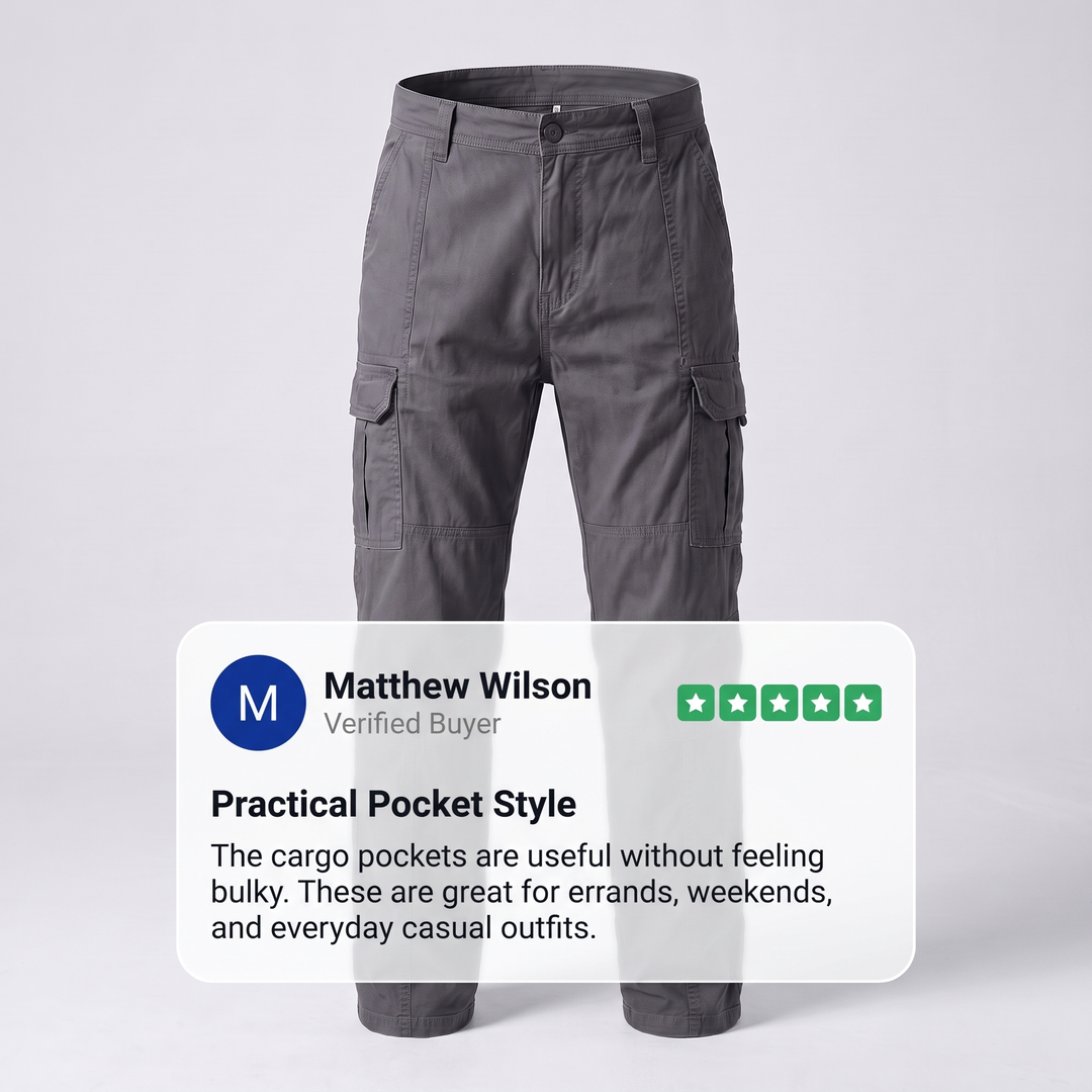 PREMIUM COTTON UTILITY PANTS