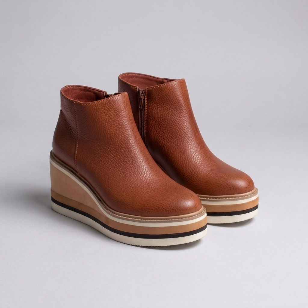 TIMELESS WEDGE ANKLE BOOTS