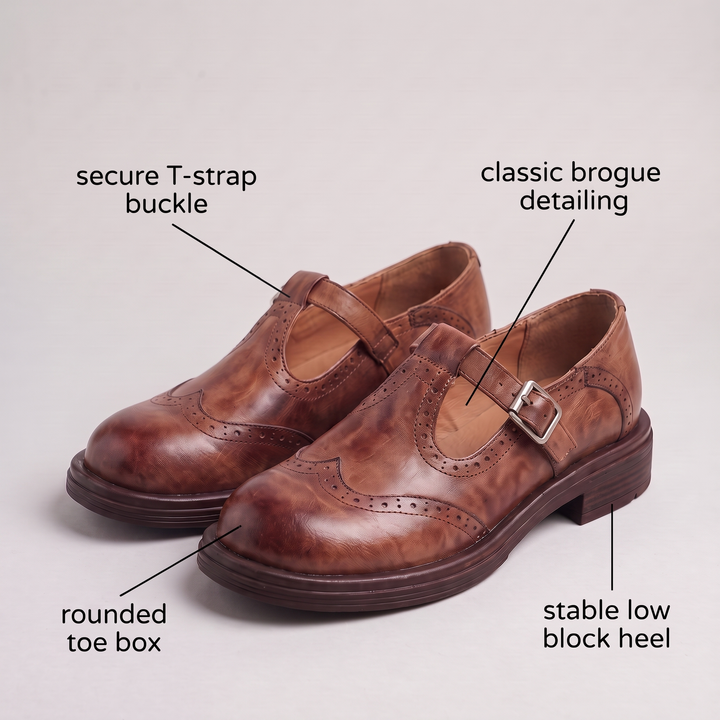CLASSIC LEATHER BUCKLE LOAFERS