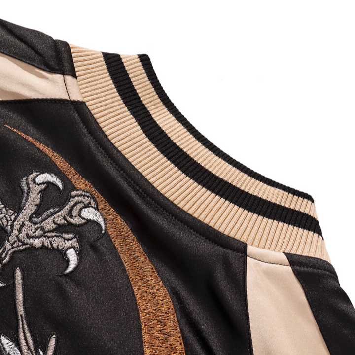 Obsidian Bloom Reversible Sukajan Jacket