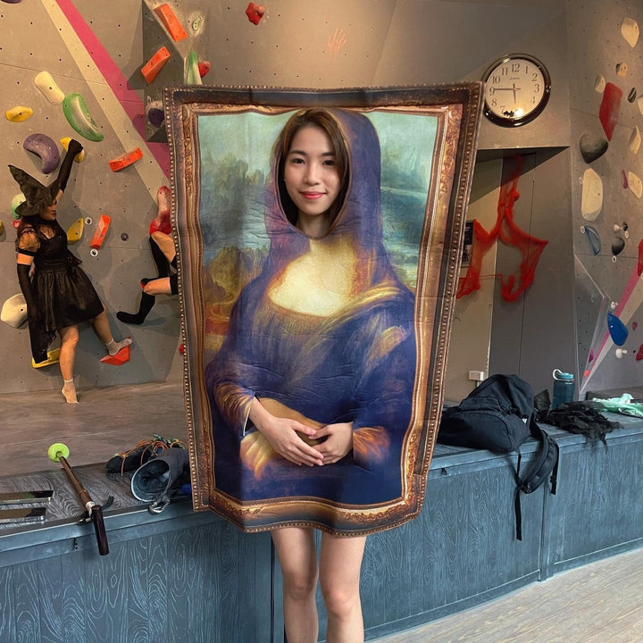 Mona Lisa &amp; The Scream Halloween Costumes