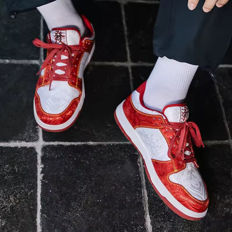 The Red Seal, Silk Sneakers