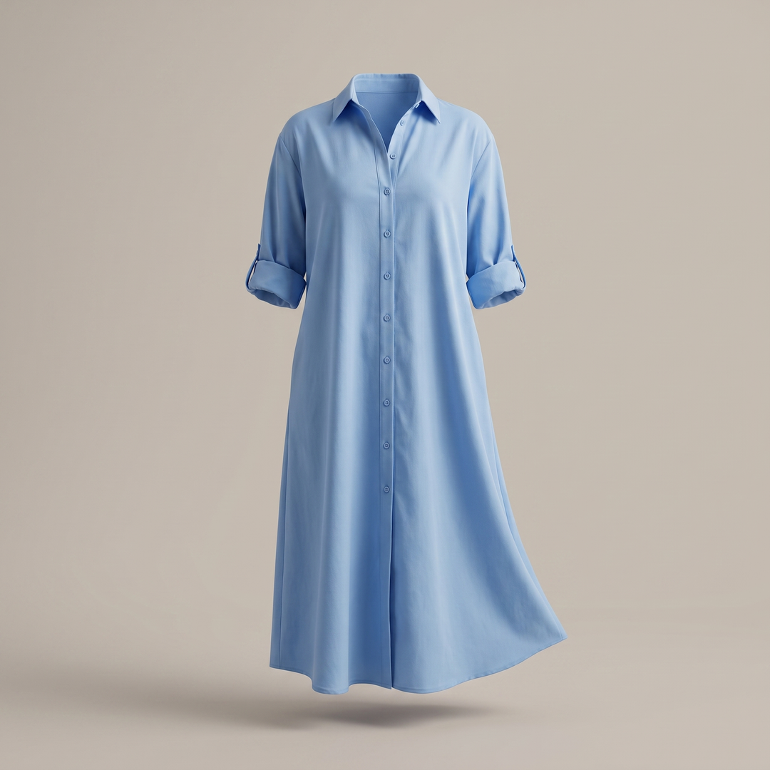 IVY BUTTON DRESS