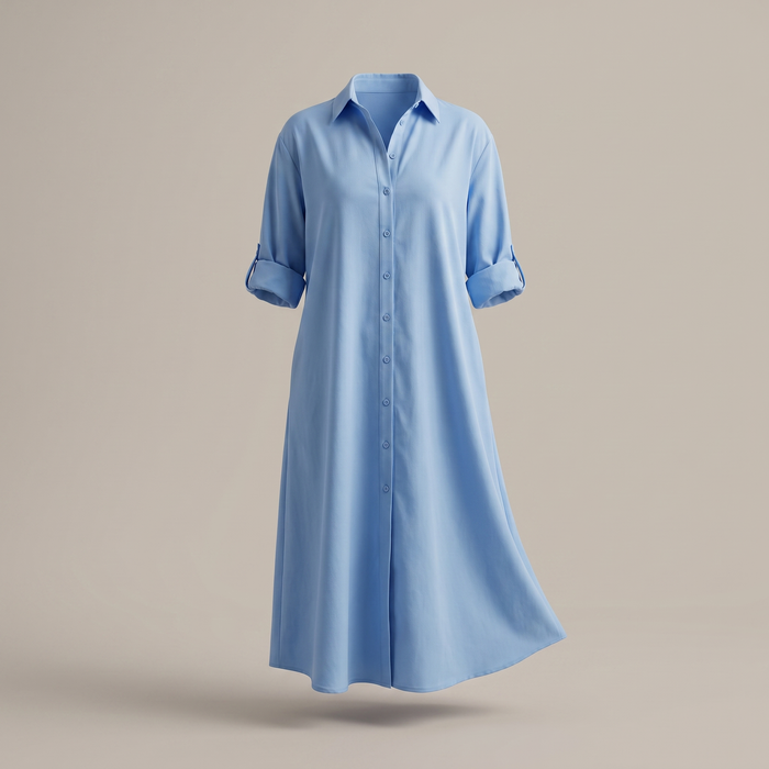 IVY BUTTON DRESS