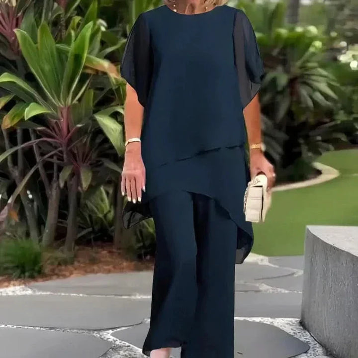 ELLA ELEGANT TOP &amp; PANTS COMBO