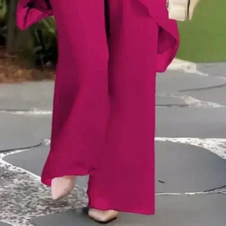 ELLA ELEGANT TOP &amp; PANTS COMBO