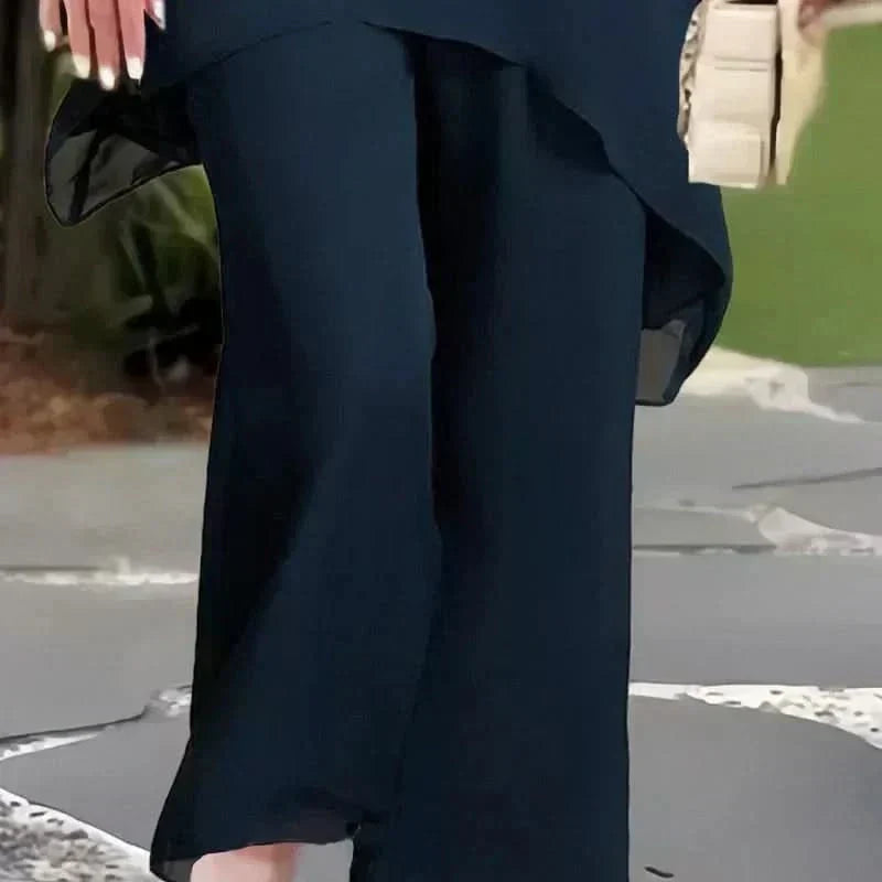 ELLA ELEGANT TOP &amp; PANTS COMBO