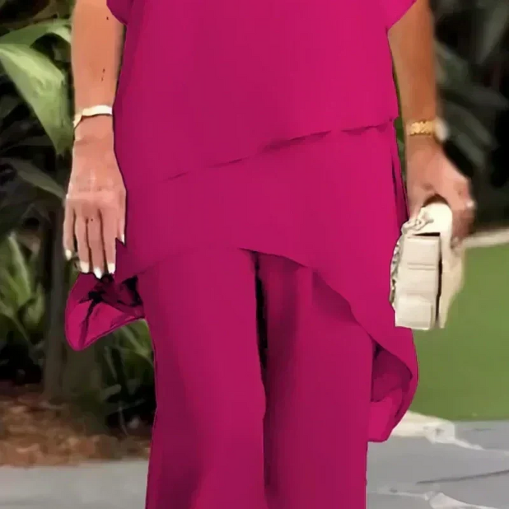 ELLA ELEGANT TOP &amp; PANTS COMBO