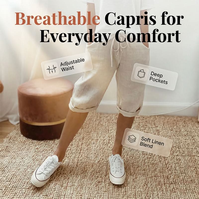 FREYA COMFORT CAPRI PANTS