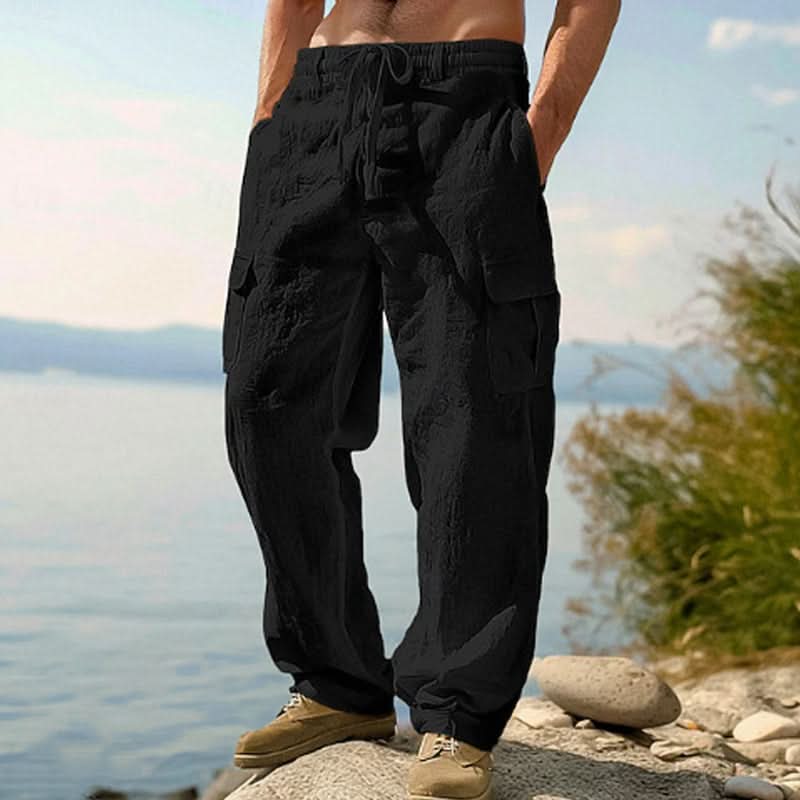 BROMLEY COTTON LINEN PANTS